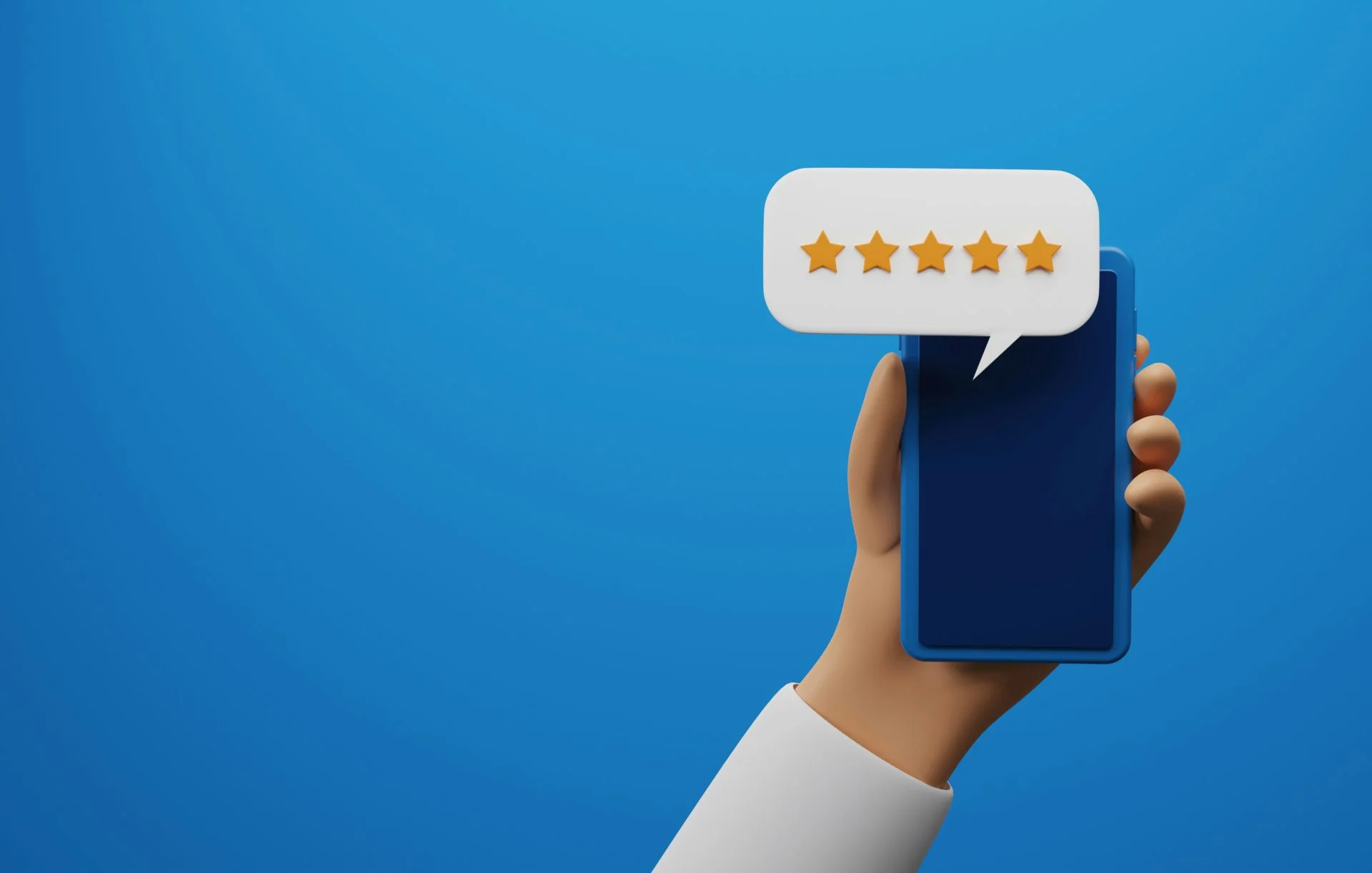 5-star review from phone