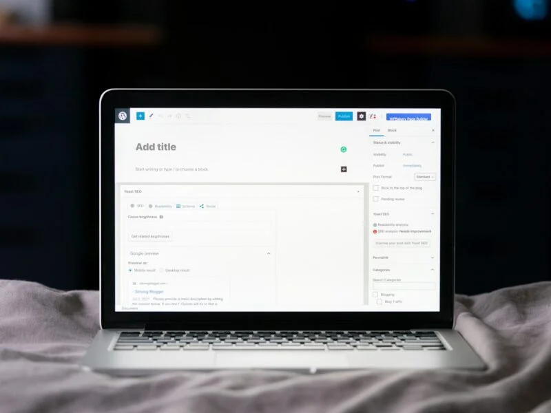 Laptop with an online form representing form optimisation for higher conversions