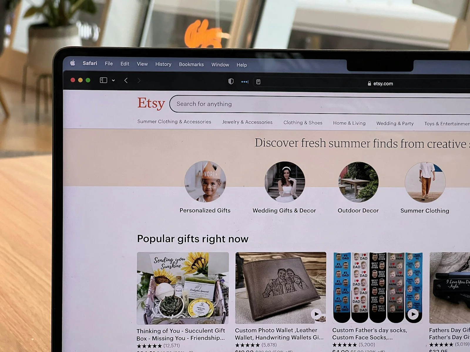 Ecommerce product page on a screen demonstrating conversion-focused design