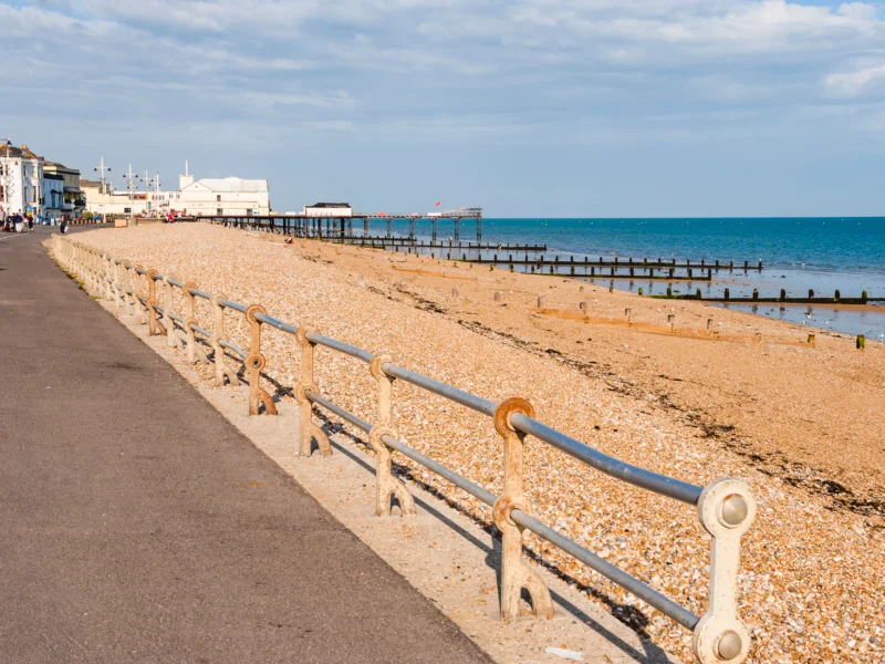 Seaside view of Bognor Regis