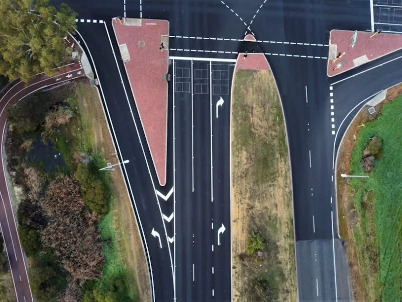 Two diverging paths representing the choice between paid Google Ads and long-term organic SEO for a small business